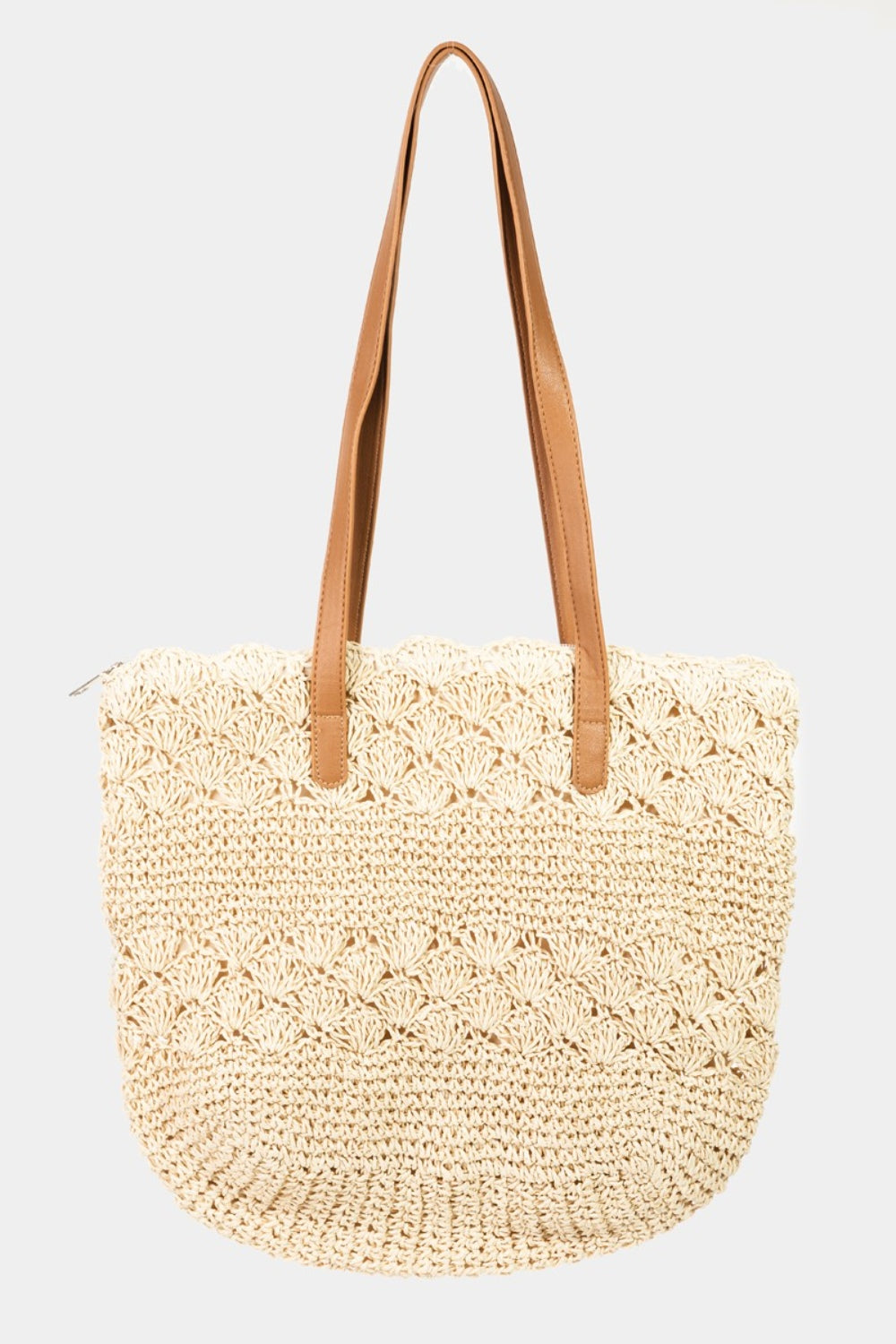 Women Fame Straw Braided Tote Bag nicholesgifts