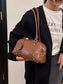 Vintage Style Leather Shoulder Bag nicholesgifts