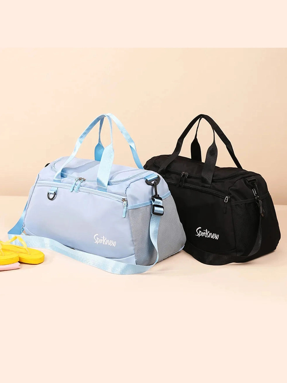 Multi Pockets Nylon Travel Bag nicholesgifts