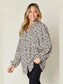 Double Take Full Size Leopard Long Sleeve Blouse nicholesgifts