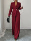 One Button Blazer and Pants Set nicholesgifts