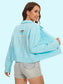 Distressed Distressed Button Up Denim Jacket nicholesgifts