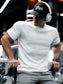Men's Full Size Breathable Short Sleeve T-Shirt Plus Size nicholesgifts