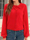 Collared Long Sleeve Button Down Cardigan nicholesgifts