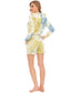 Tie-Dye Drawstring Hooded Top and Shorts Set nicholesgifts