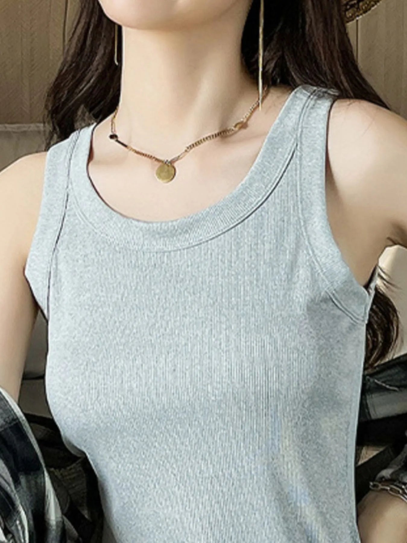 Scoop Neck Tank Top NicholesGifts