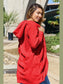 Double Take Full Size Hooded Teddy Bear Jacket with Thumbholes nicholesgifts