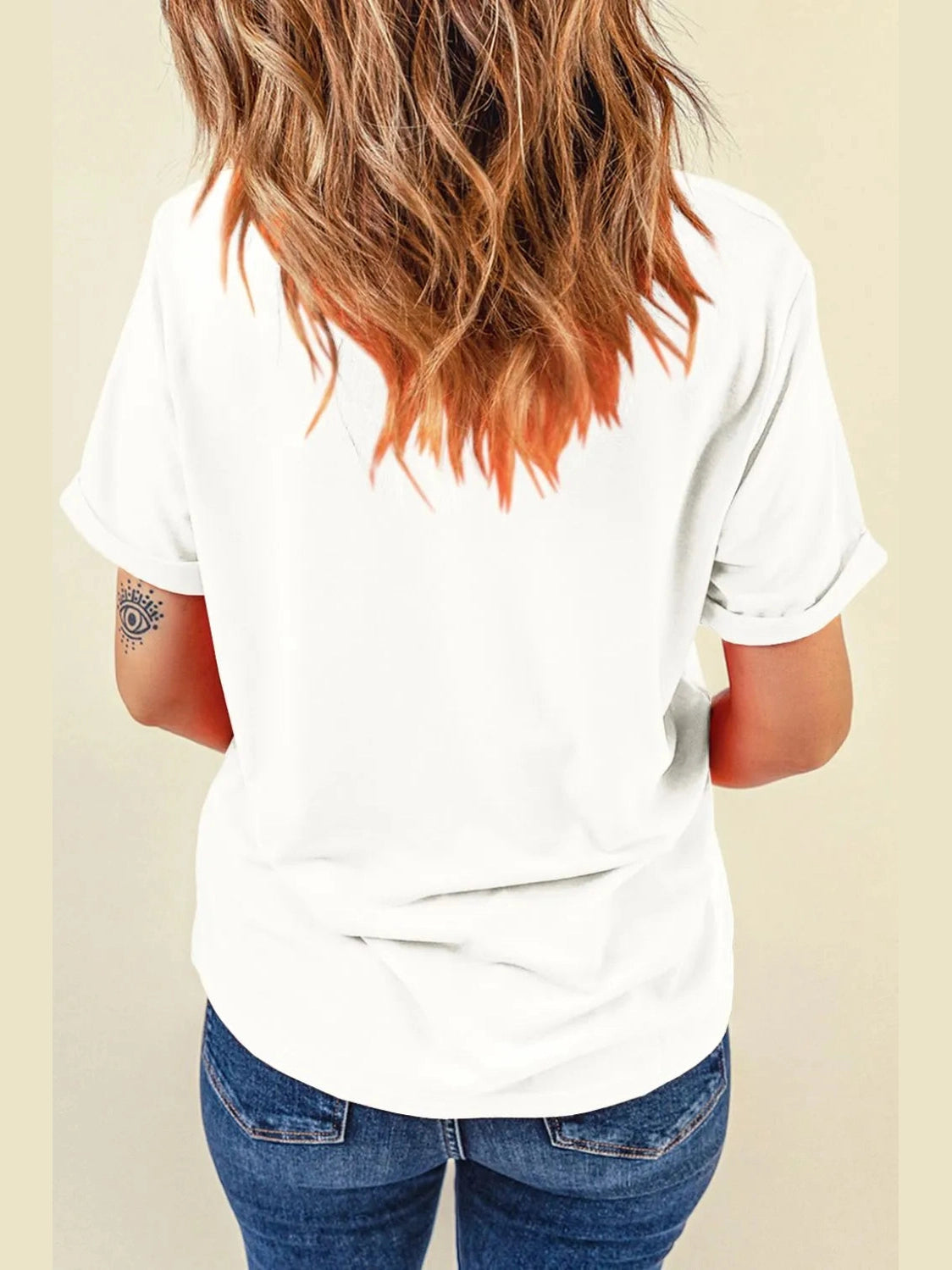 Easter Egg Bow Bunny Ear Graphic T-Shirt nicholesgifts