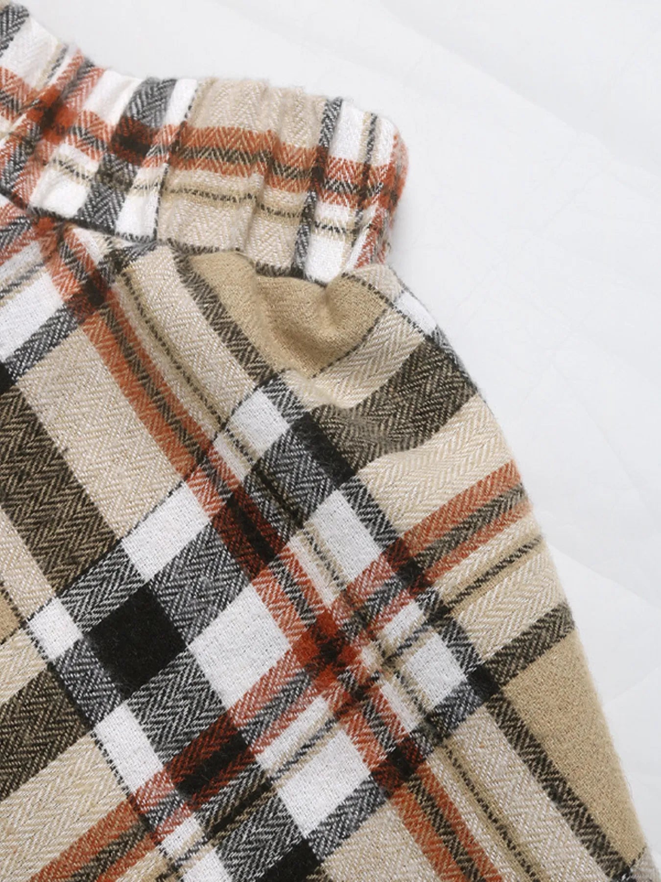 Plaid Button Up Shirt and Skirt Set NicholesGifts