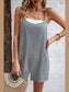 Devine Spaghetti Strap Romper with Pockets nicholesgifts