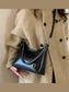 Chic Chain Accent Shoulder Bag nicholesgifts