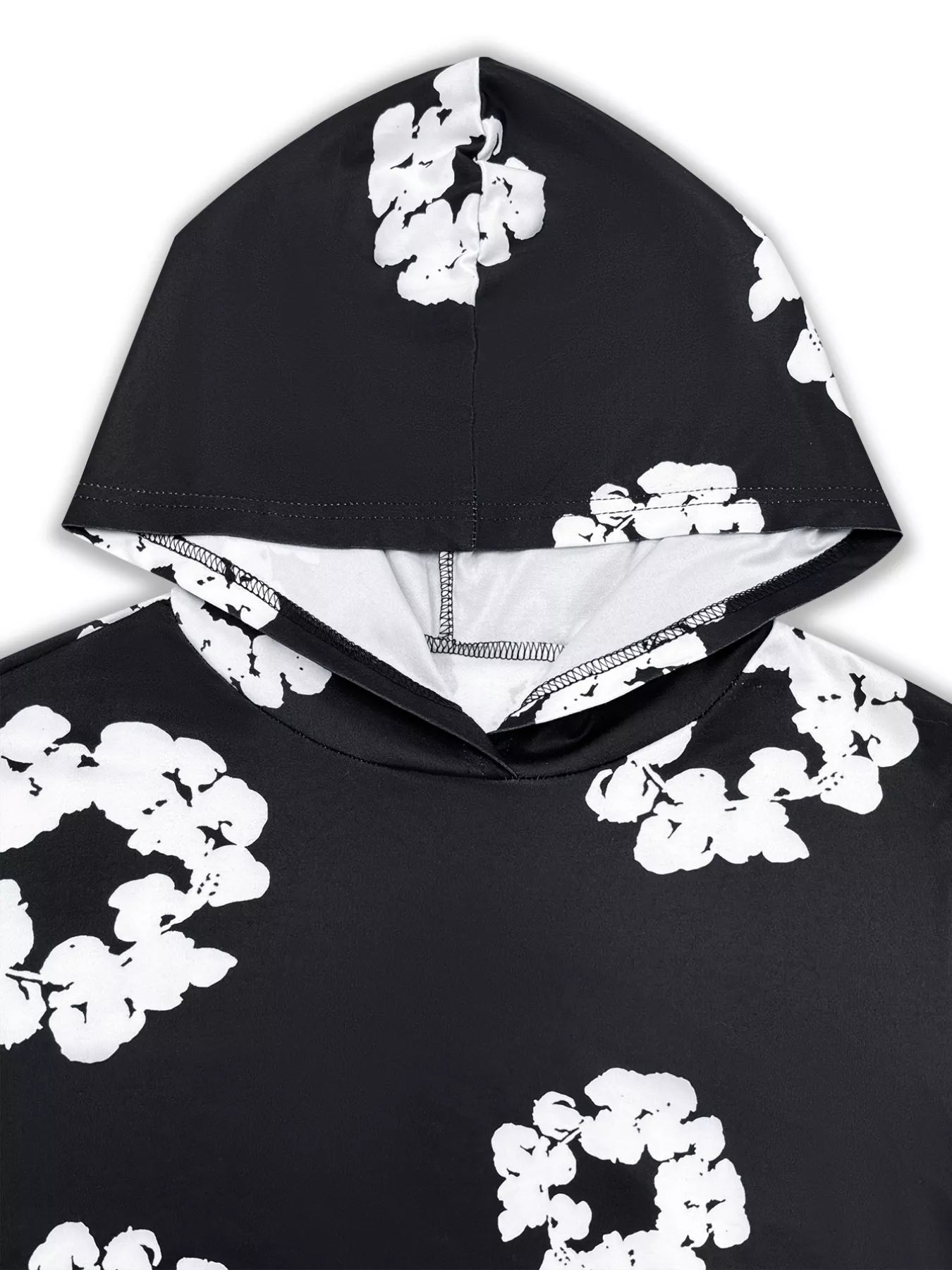 Printed Long Sleeve Hoodie and Pants Set Trendsi