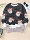 Sequin Patch Christmas Element Sweatshirt nicholesgifts