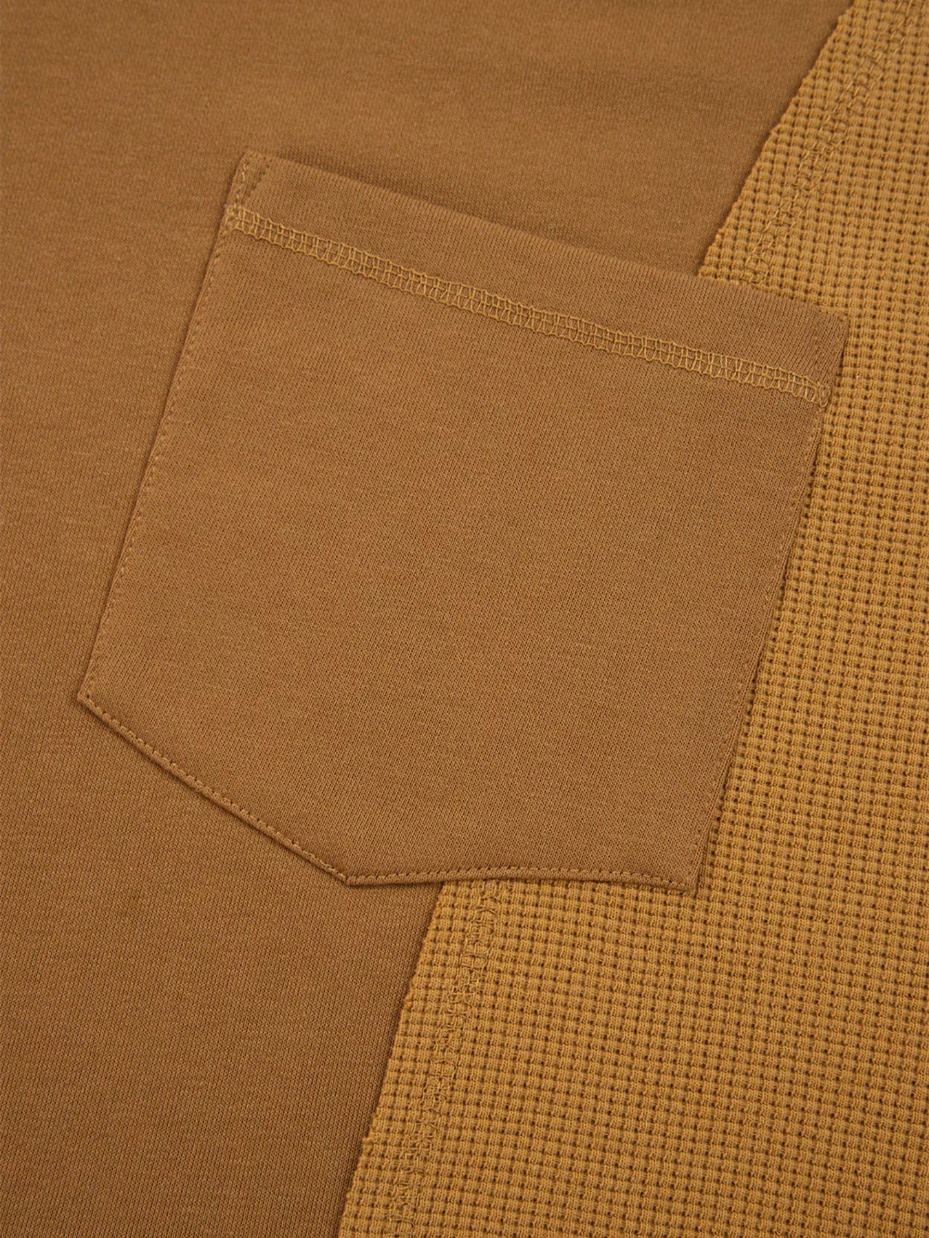 Oversized Textured Split Neck High Low Sweatshirt Trendsi