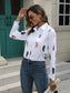 Printed Collared Neck Buttoned Shirt nicholesgifts