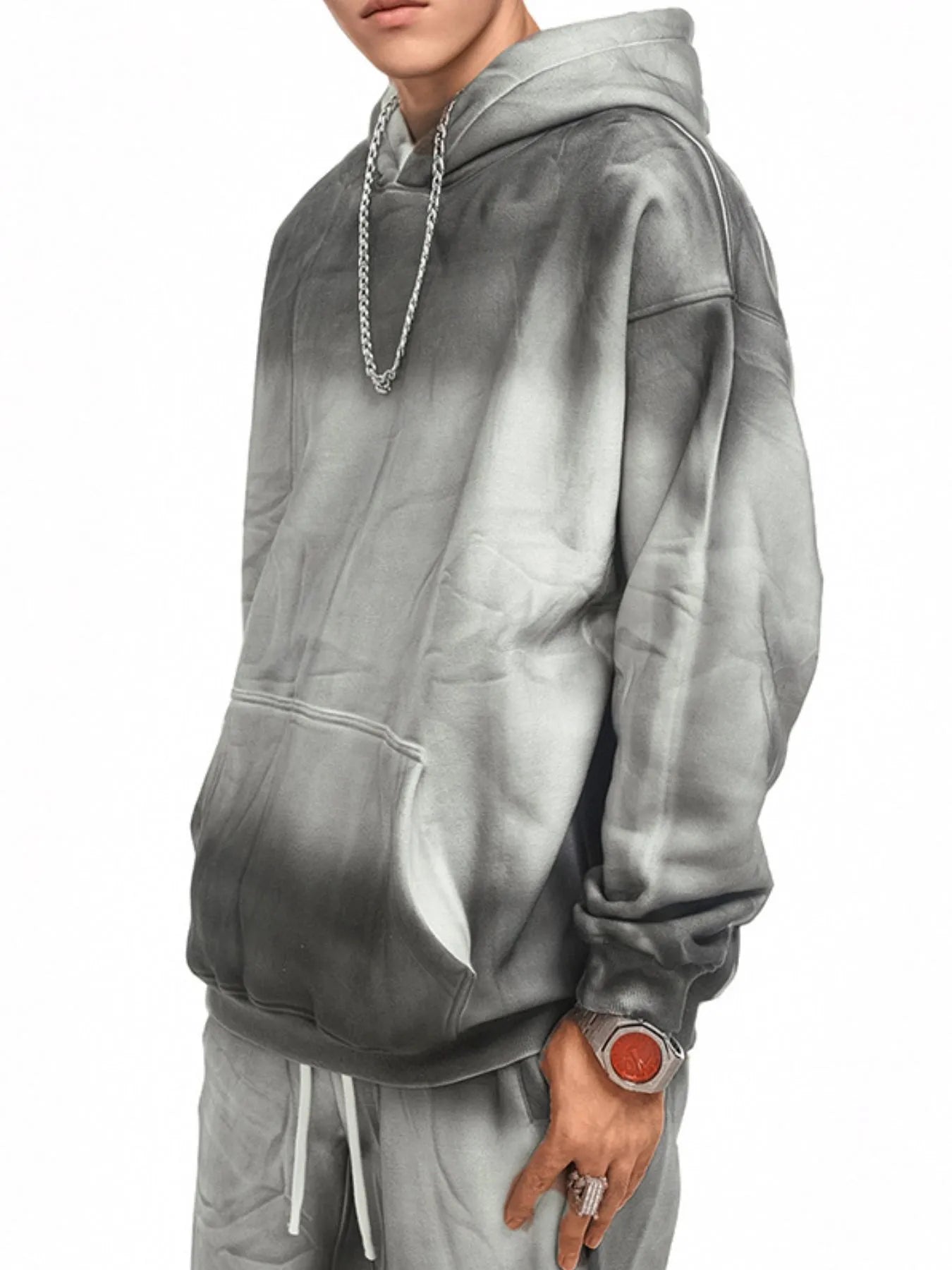 Men's Kangaroo Pocket Long Sleeve Hoodie NicholesGifts