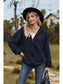 NicholesGifts Women Cable-Knit Long Sleeve Hooded Jacket nicholesgifts