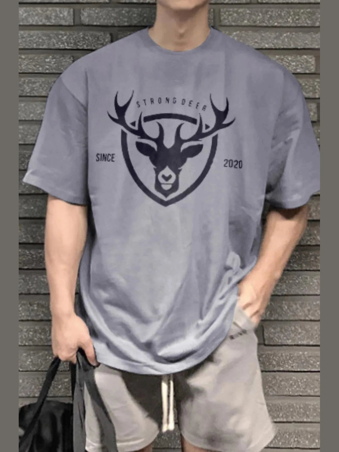 Men's Plus Size Graphic Round Neck Half Sleeve T-Shirt NicholesGifts