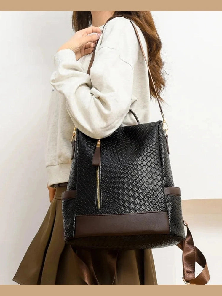 PU Leather Backpack Bag nicholesgifts