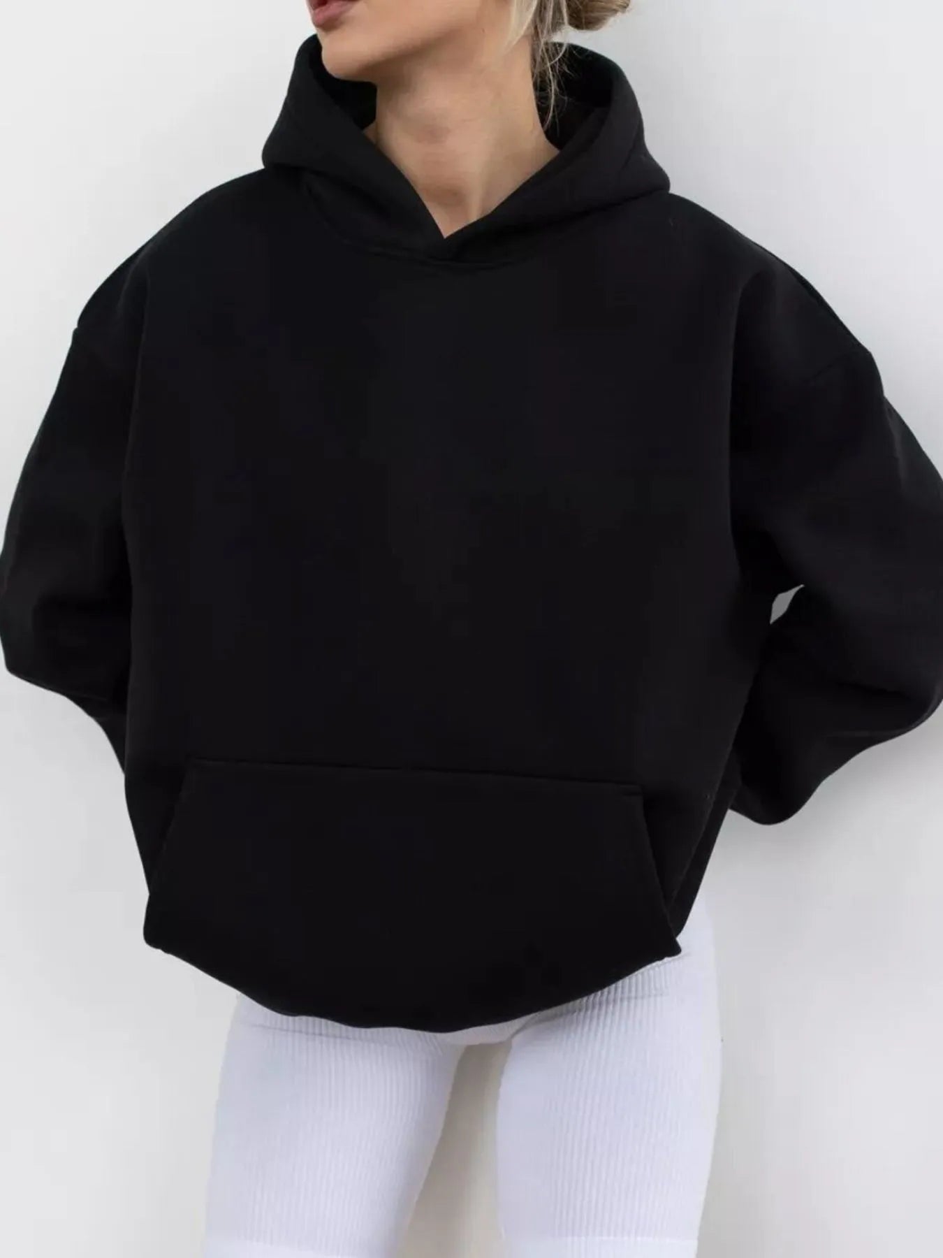 Kangaroo Pocket Long Sleeve Hoodie