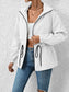 Ivy Lane Drawstring Zip Up Hooded Jacket nicholesgifts