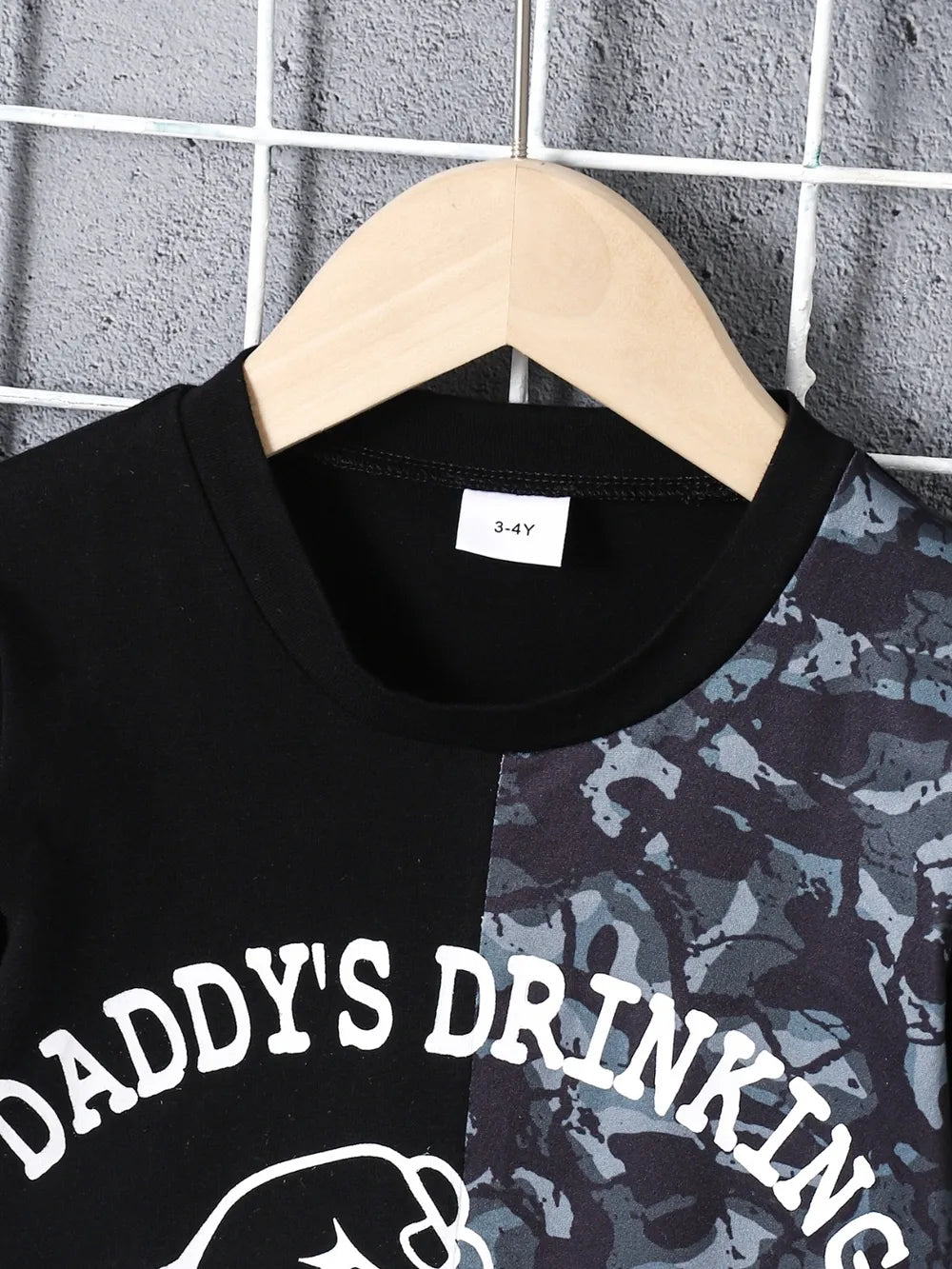 Children's Camouflage Color Block Top and Pants Set NicholesGifts