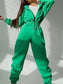 Hooded Zip-Up Long Sleeve Jumpsuit nicholesgifts