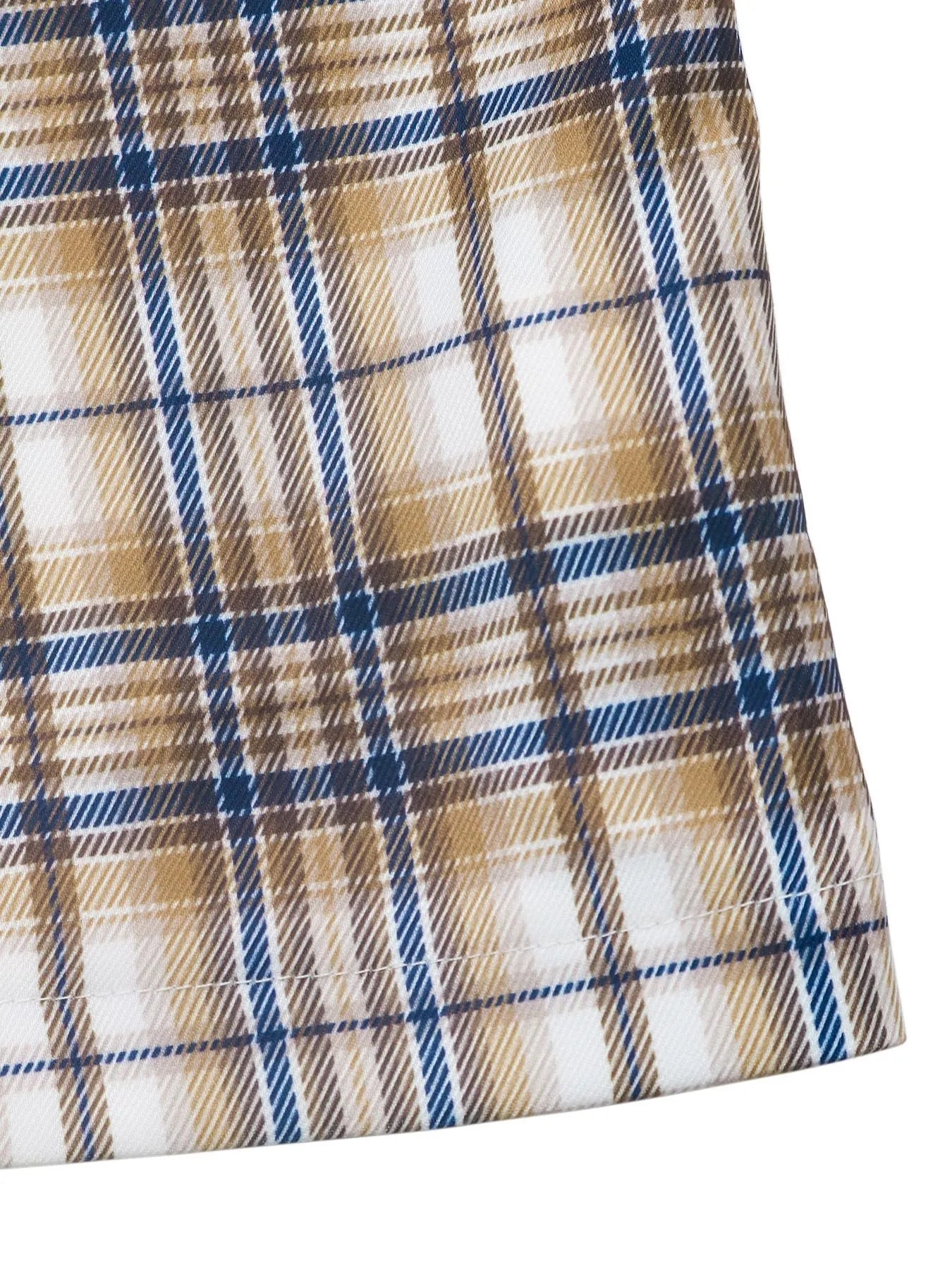 Number 87 Plaid Long Sleeve Blazer NicholesGifts