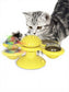 Interactive Rotating Cat Toy Set with Suction Cup nicholesgifts