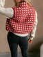 Plaid Zip Up Vest Coat nicholesgifts