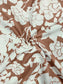 Printed V-Neck Cap Sleeve Midi Dress nicholesgifts