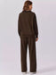 Relaxed Fit Quarter-Zip Top and Pants Set nicholesgifts