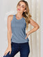 Basic Bae Full Size Round Neck Racerback Tank nicholesgifts