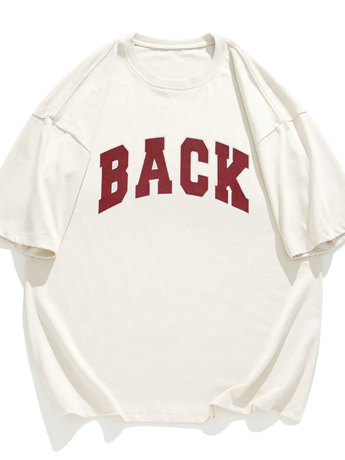 Men's Plus Size Letter Round Neck Half Sleeve T-Shirt NicholesGifts