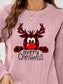 MERRY CHRISTMAS Graphic Sweatshirt nicholesgifts