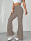 Women High Waisted Flare Pants nicholesgifts