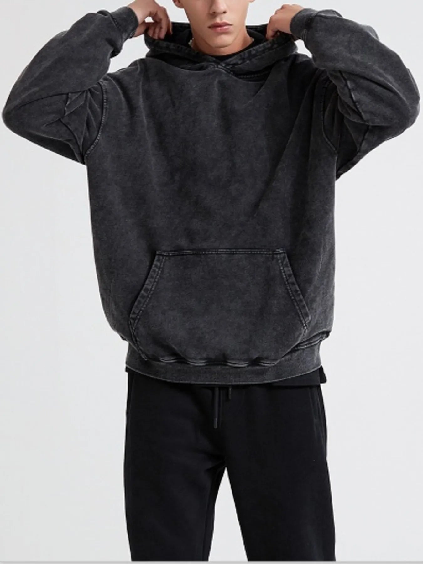 Men's Kangaroo Pocket Long Sleeve Hoodie NicholesGifts