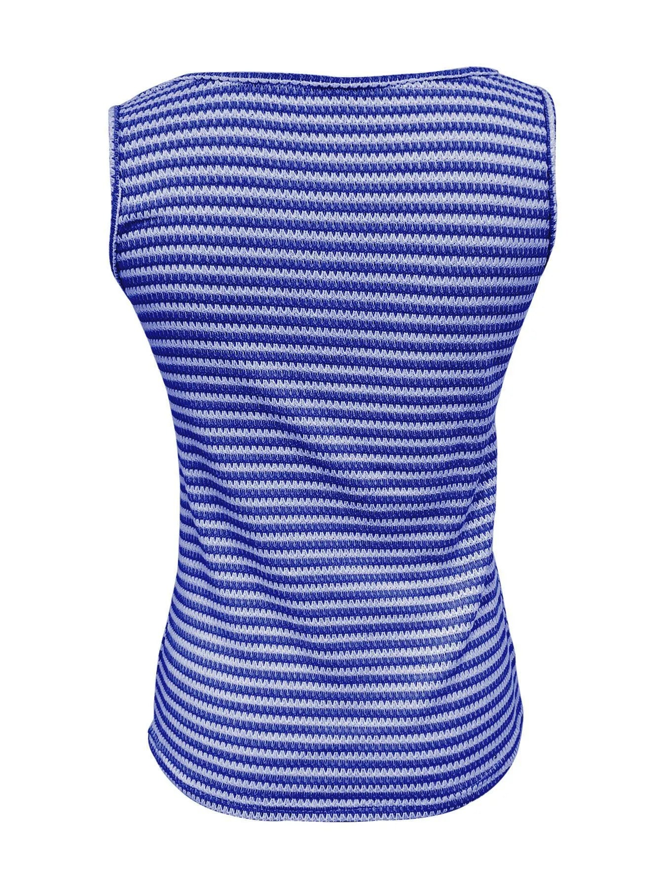 Striped Round Neck Tank Top NicholesGifts
