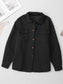 Button Down Collared Jacket nicholesgifts