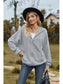 NicholesGifts Women Cable-Knit Long Sleeve Hooded Jacket nicholesgifts