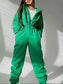 Hooded Zip-Up Long Sleeve Jumpsuit nicholesgifts