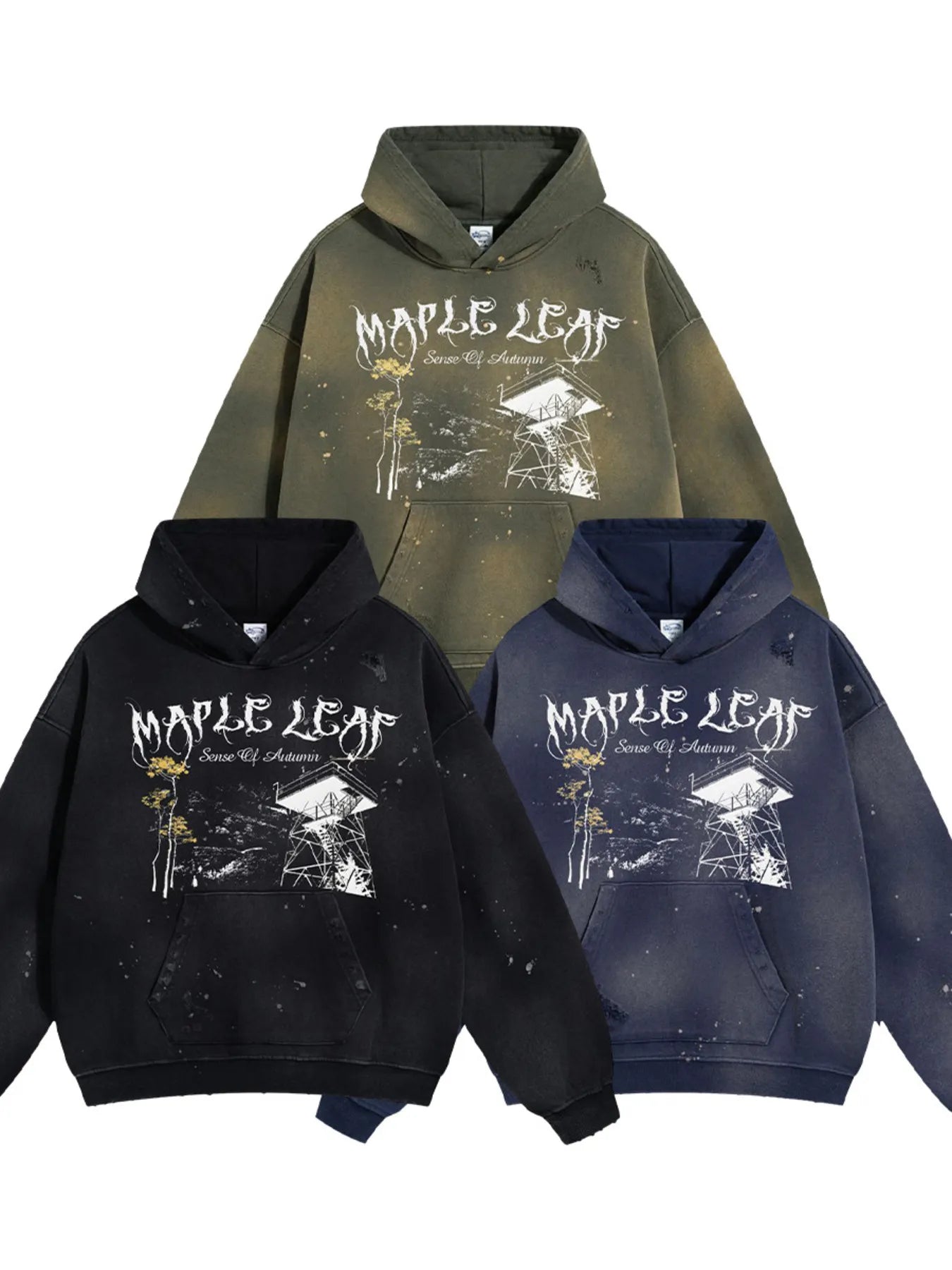 Men's Graphic Long Sleeve Hoodie NicholesGifts