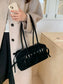 Buckle Decor Shoulder Bag nicholesgifts