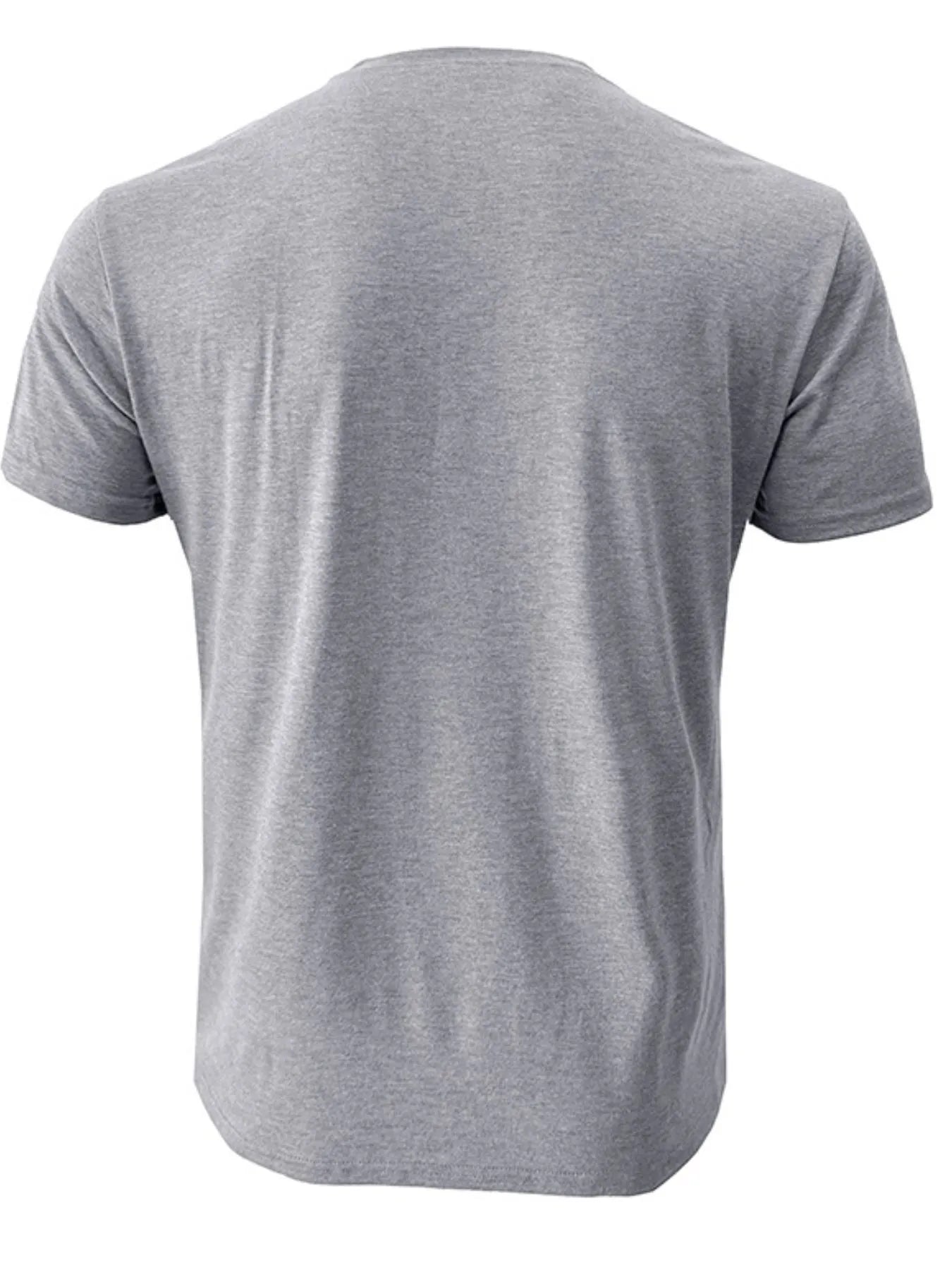 Men's Full Size Classic Henley Pocket Polo T-Shirt Plus Size NicholesGifts