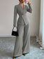 One Button Blazer and Pants Set nicholesgifts