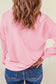 Bow Love Sequin Pattern Valentine Sweatshirt nicholesgifts