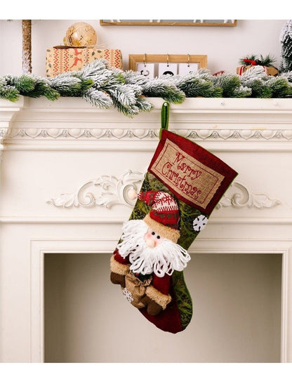 MERRY CHRISTMAS Stocking Hanging Widget nicholesgifts