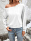 Eyelet Dropped Shoulder Blouse nicholesgifts