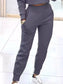Casual Chic Cropped Sweatshirt and Jogger Set nicholesgifts