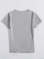 Rabbit Round Neck Short Sleeve T-Shirt nicholesgifts